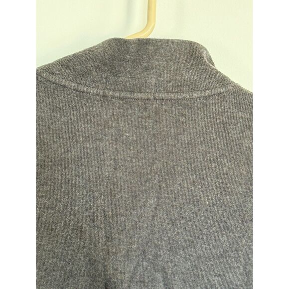 Polo Ralph Lauren Men's Quarter Zip Estate Rib Gray Longsleeve Shirt Sz XL - Picture 3 of 8